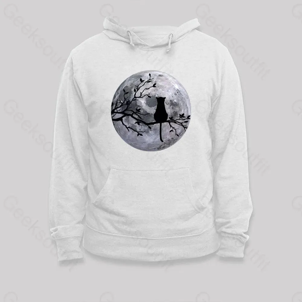 The Cat and the Moon Hoodie - Image 5