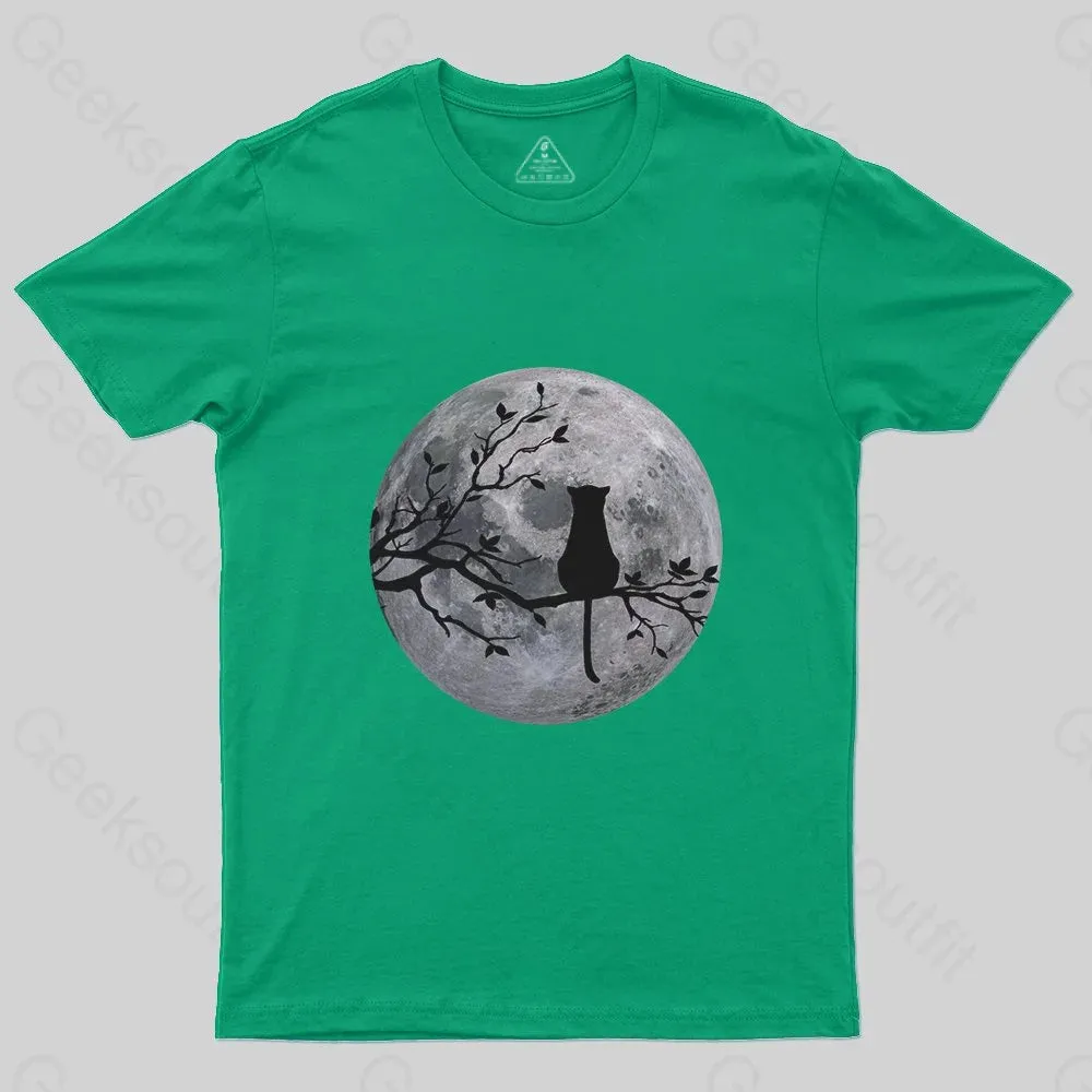 The Cat and the Moon T-Shirt - Image 8