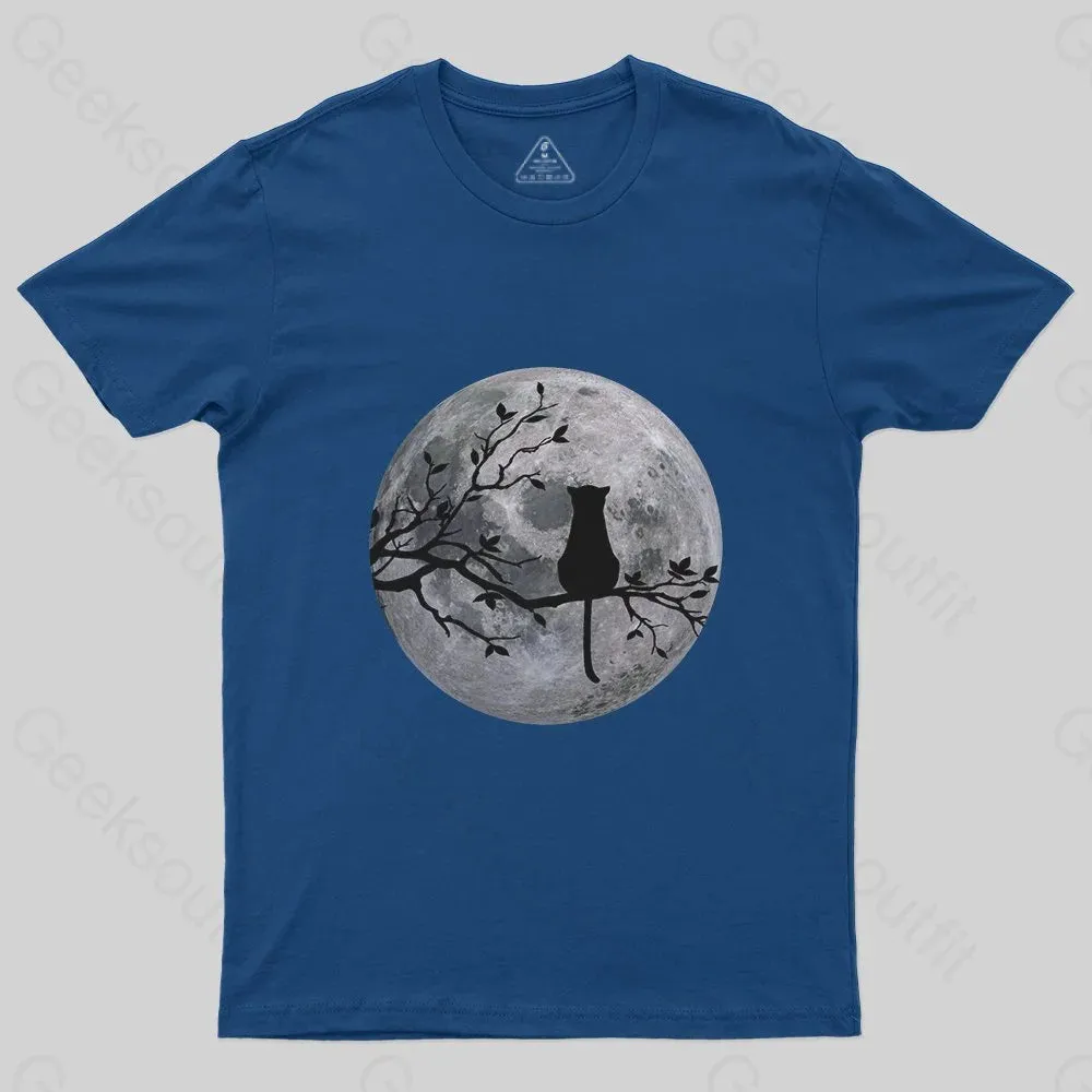 The Cat and the Moon T-Shirt - Image 3