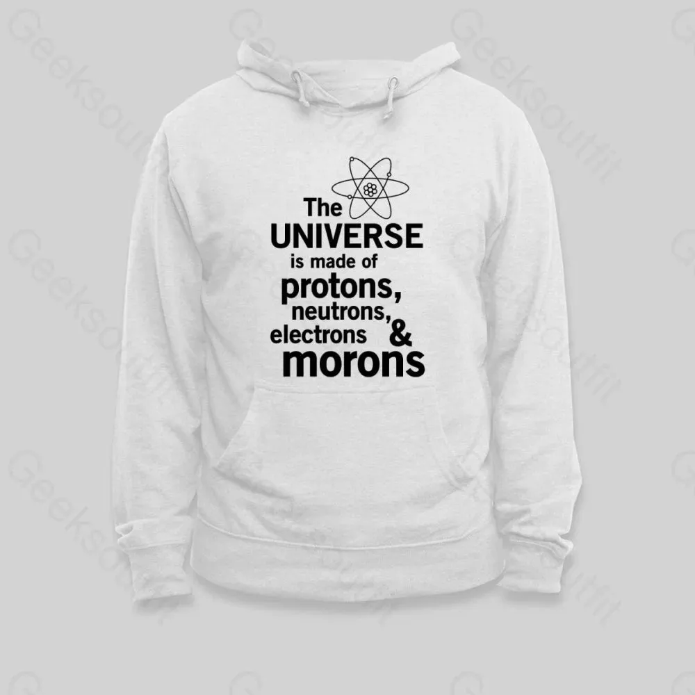 Alternative view of The composition of the universe Hoodie