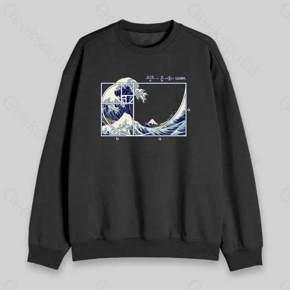 The Great Fibonacci Wave Sweatshirt - Image 2