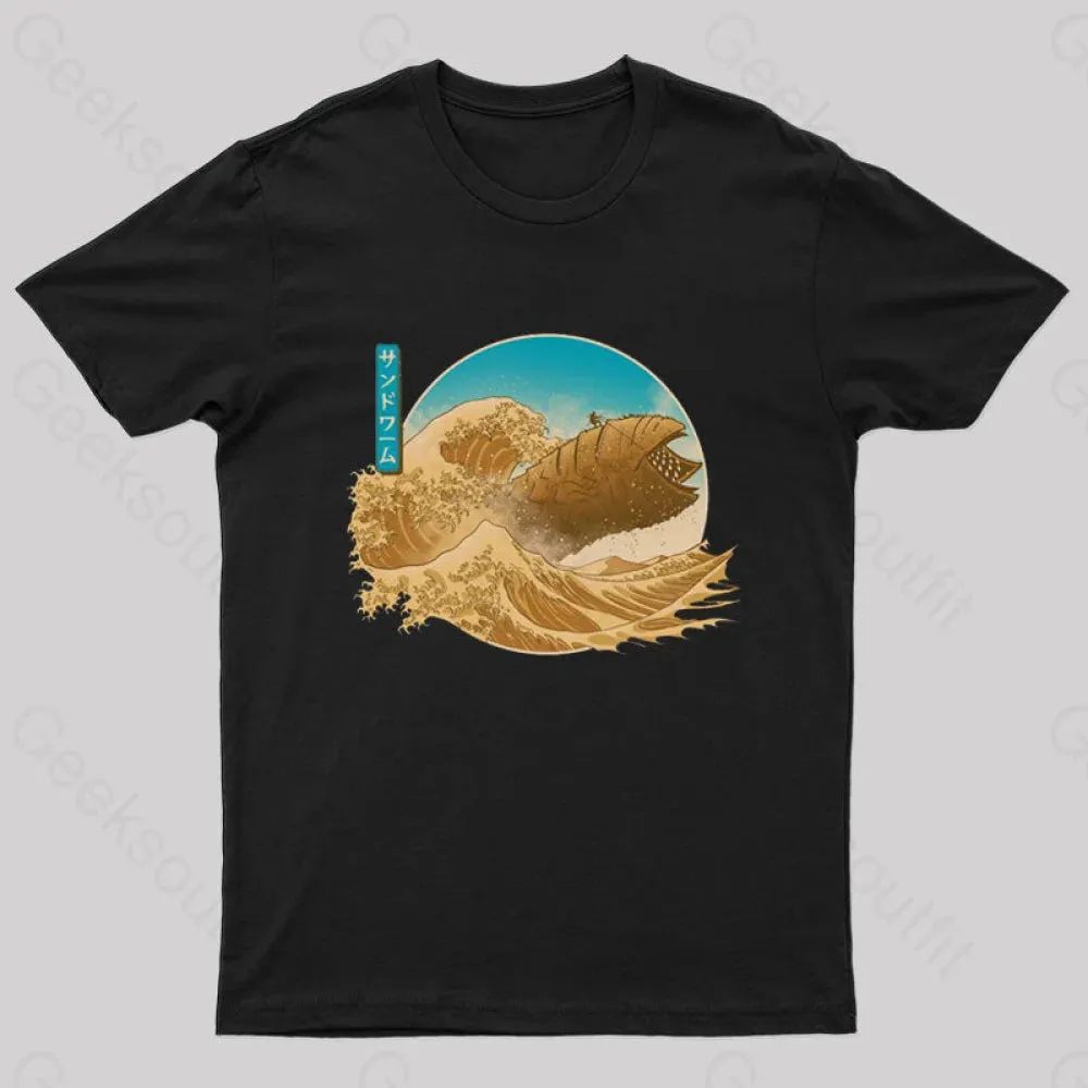 The Great Wave off Desert Planet Geek T-Shirt