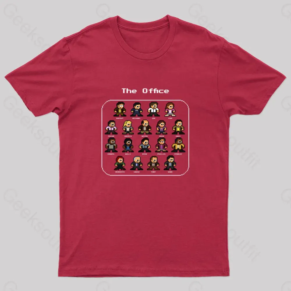 The Office 8bits Nerd T-Shirt - Image 5