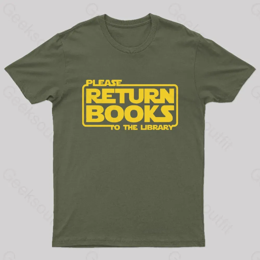 The Return of the Books Geek T-Shirt - Image 3