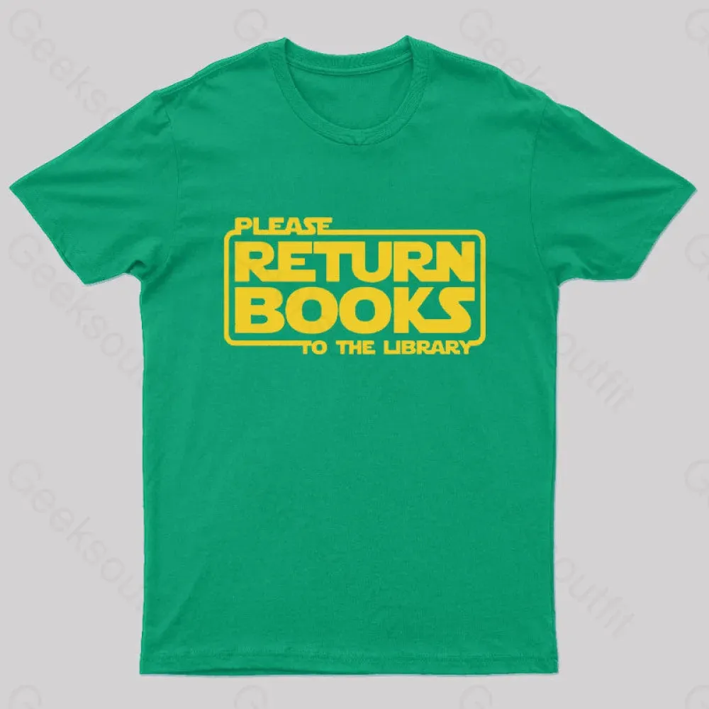 The Return of the Books Geek T-Shirt - Image 6