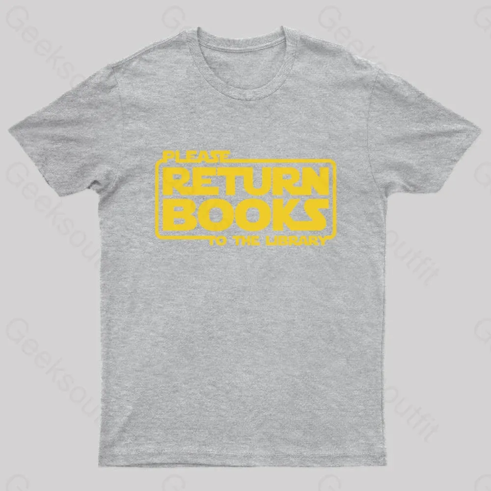 The Return of the Books Geek T-Shirt - Image 9