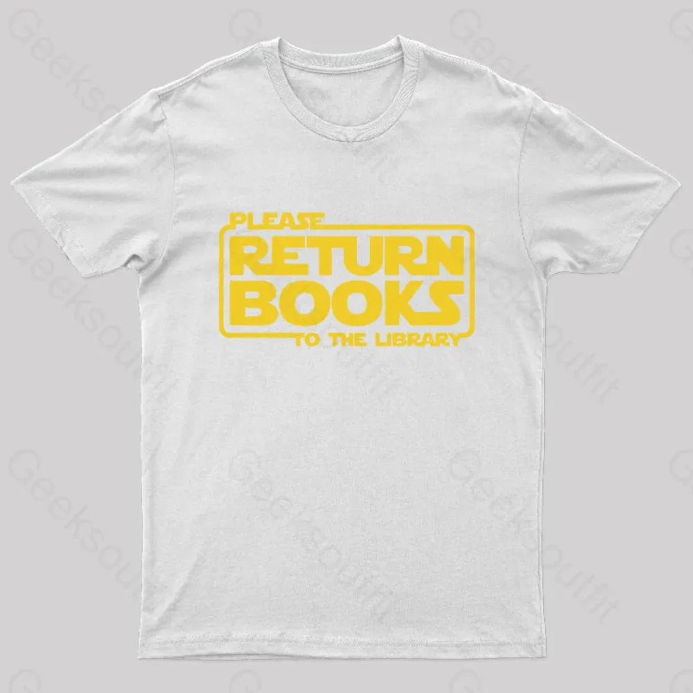 The Return of the Books Geek T-Shirt - Image 10