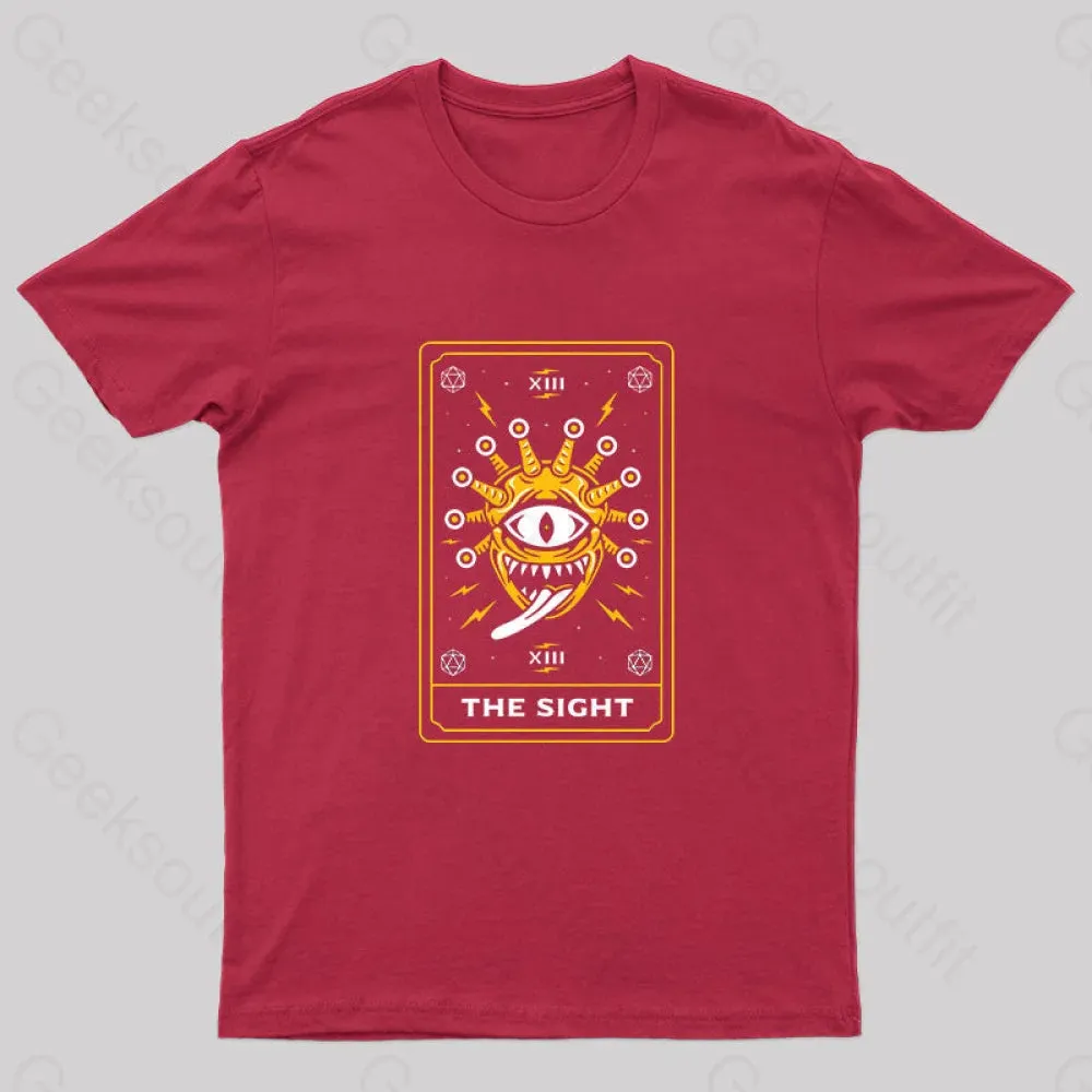The Sight Tarot Card Nerd T-Shirt - Image 5