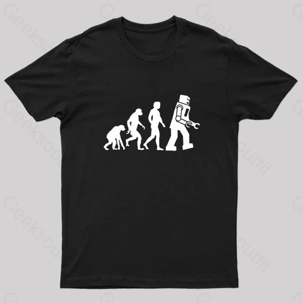 Theory of Evolution Robot Evolution T-Shirt