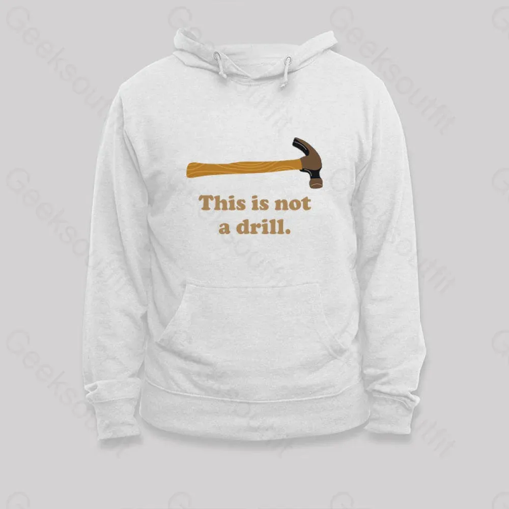 Alternative view of This is Not a Drill Essential Hoodie