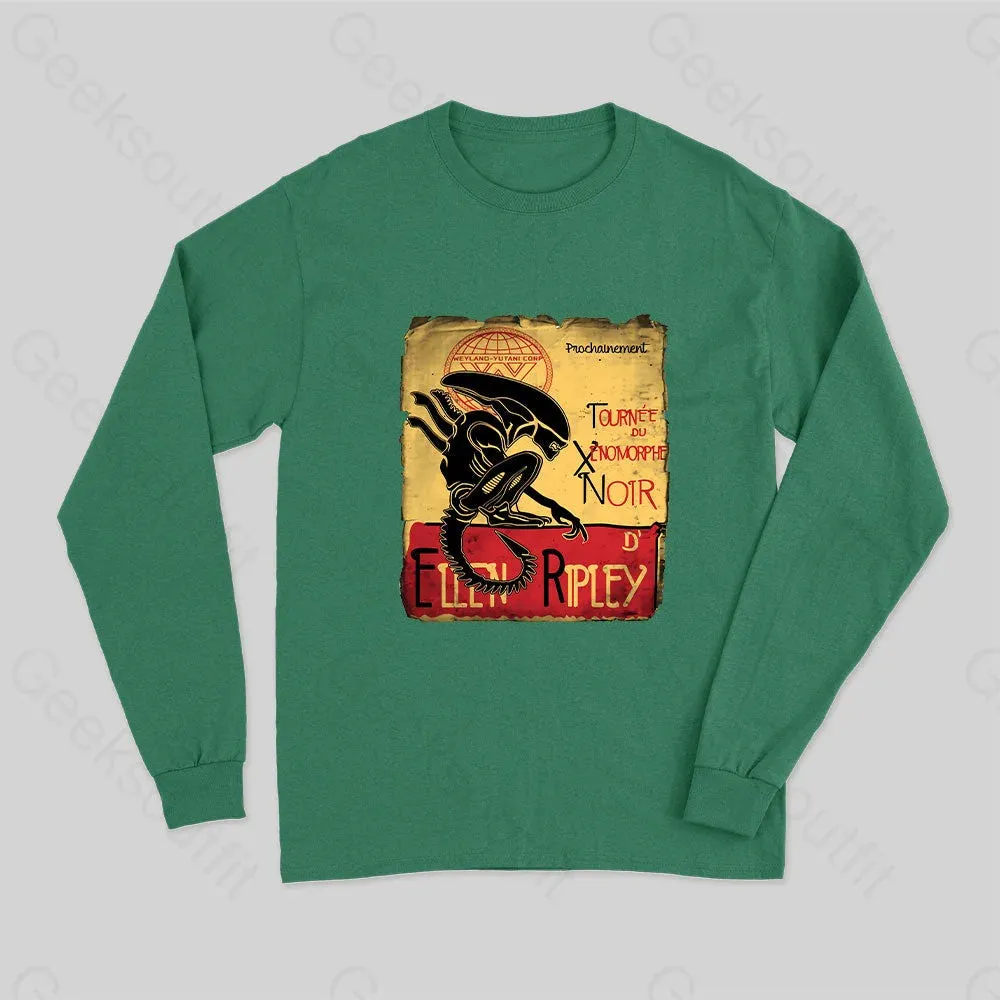 Tournee Du Xenomorphe Doir Long Sleeve T-Shirt - Image 3