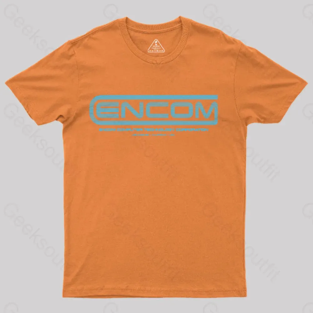 TRON - ENCOM Summer Sky T-Shirt - Image 3