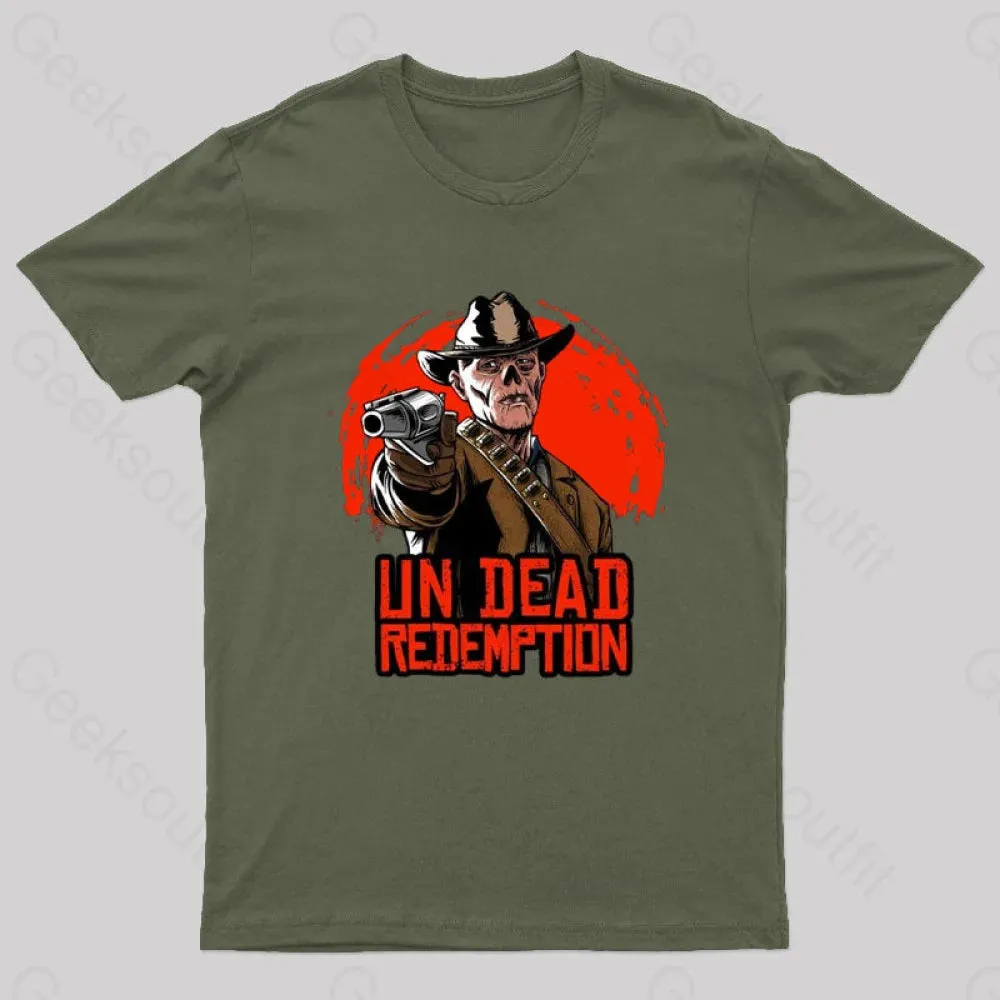 Un Dead Redemption Geek T-Shirt - Image 4