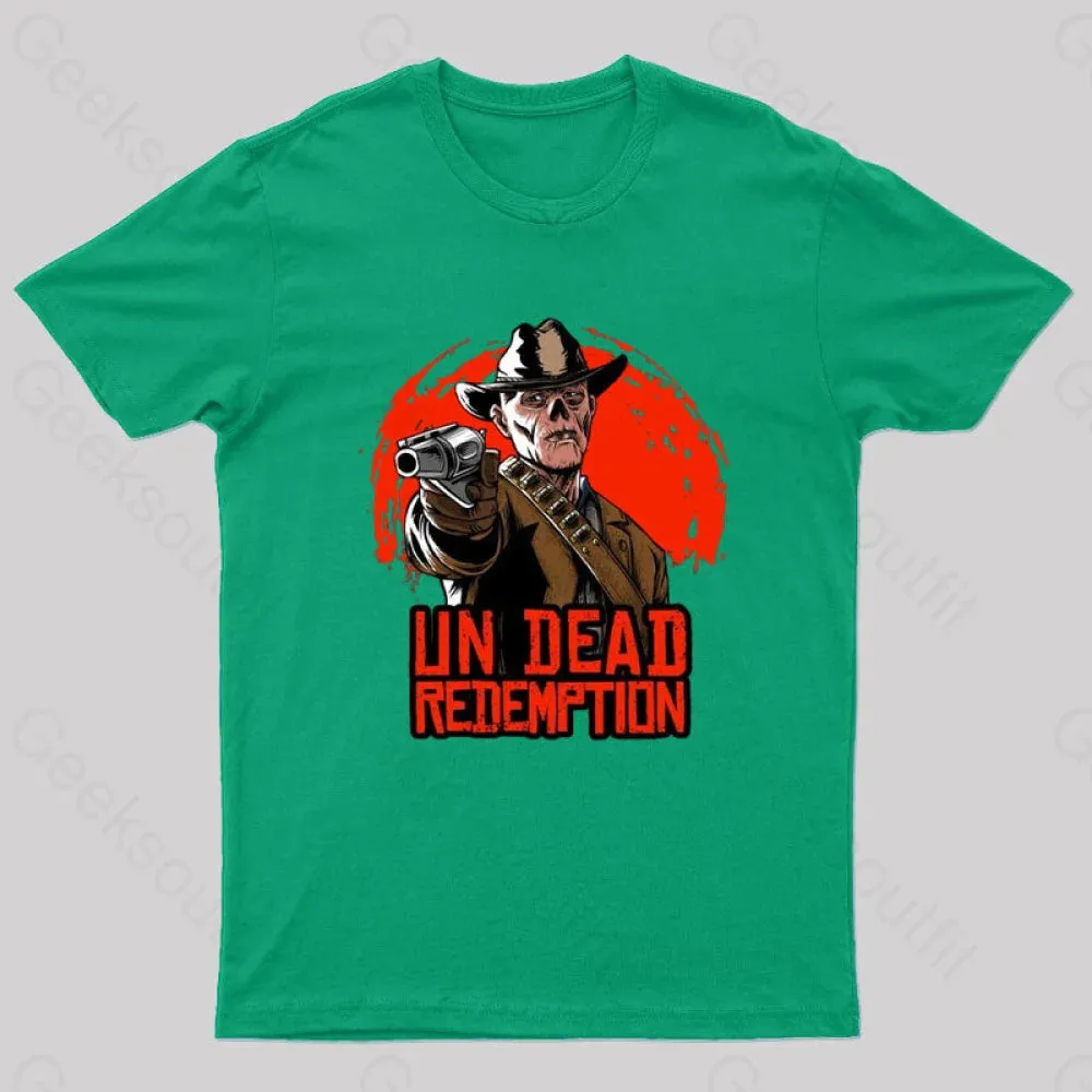 Alternative view of Un Dead Redemption Geek T-Shirt