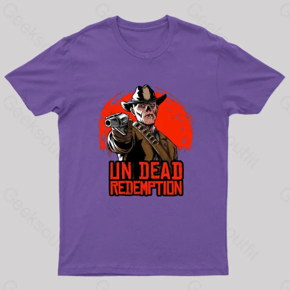 Un Dead Redemption Geek T-Shirt - Image 7