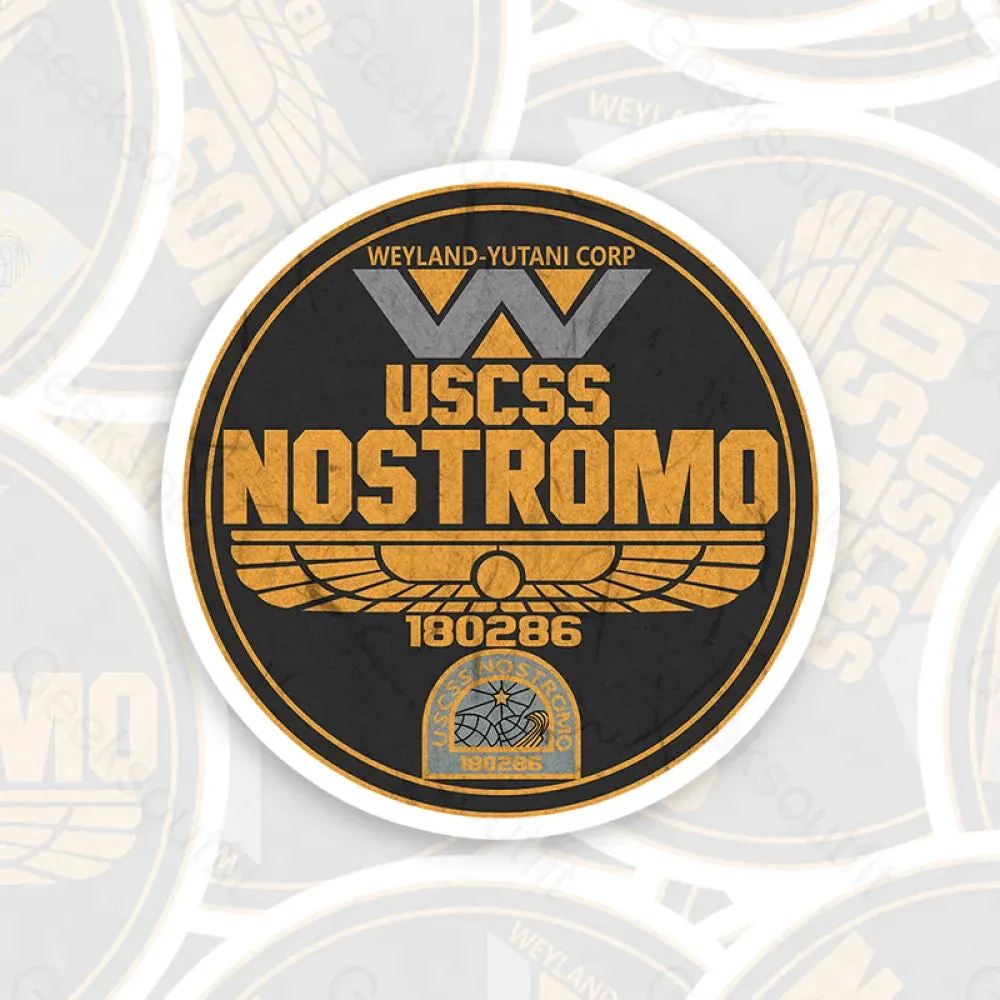 USCSS Nostromo 22 Geek Sticker