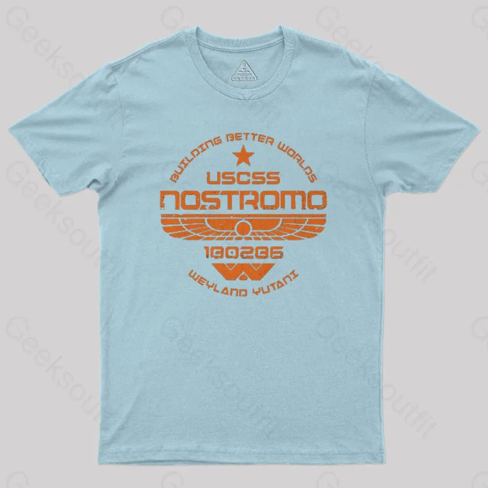 USCSS Nostromo Geek T-Shirt - Image 8