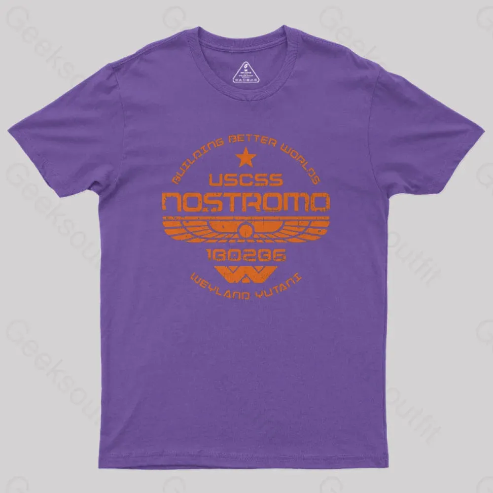 USCSS Nostromo Geek T-Shirt - Image 5