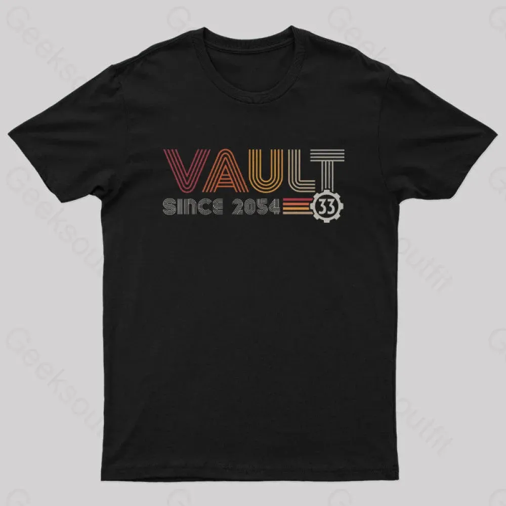 Alternative view of Vault since 2054 Nerd T-Shirt