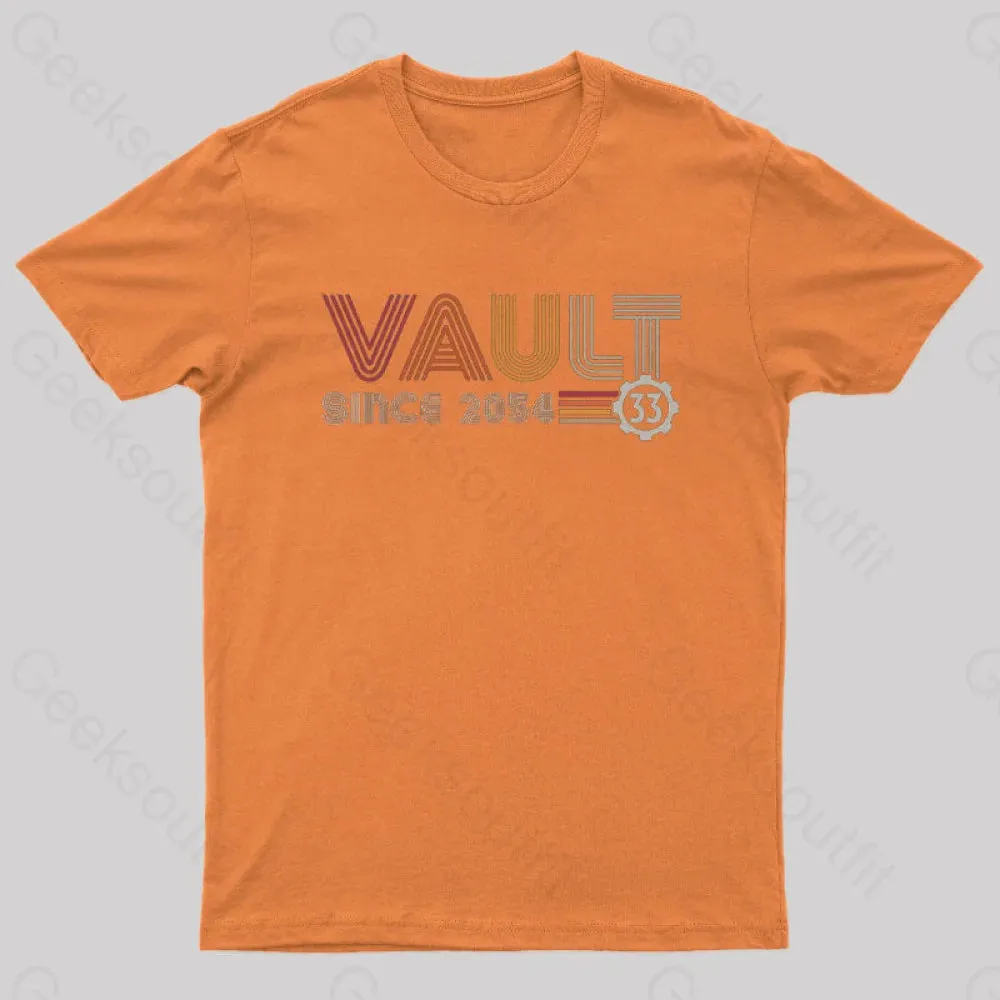Vault since 2054 Nerd T-Shirt - Image 5