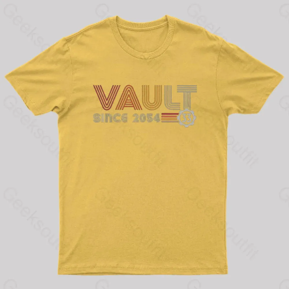 Vault since 2054 Nerd T-Shirt - Image 6