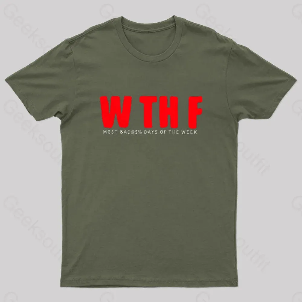 W Th F Nerd T-Shirt - Image 3