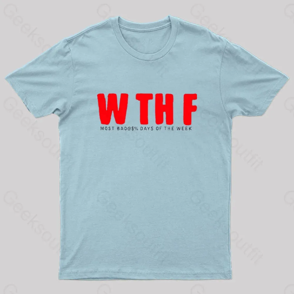 W Th F Nerd T-Shirt - Image 5