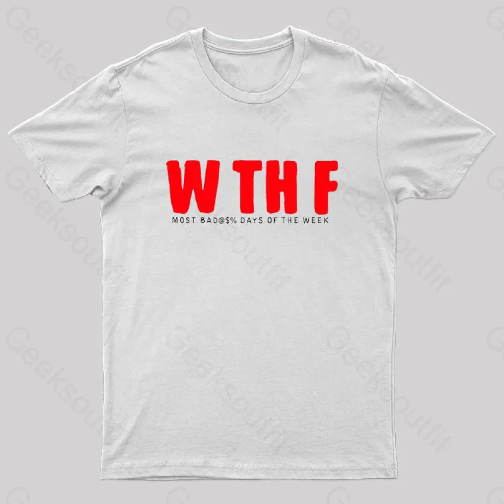 W Th F Nerd T-Shirt - Image 7