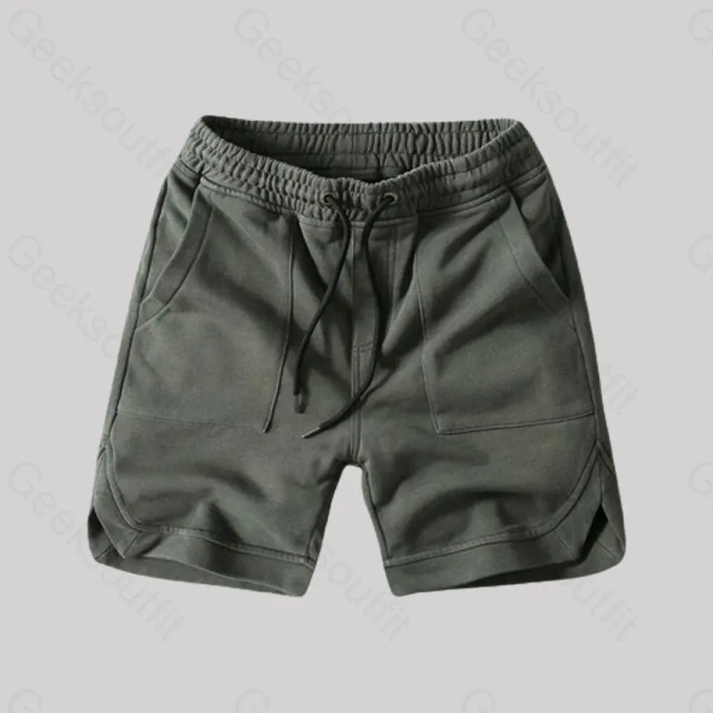 Washed Vintage Terry Geek Shorts - Image 3