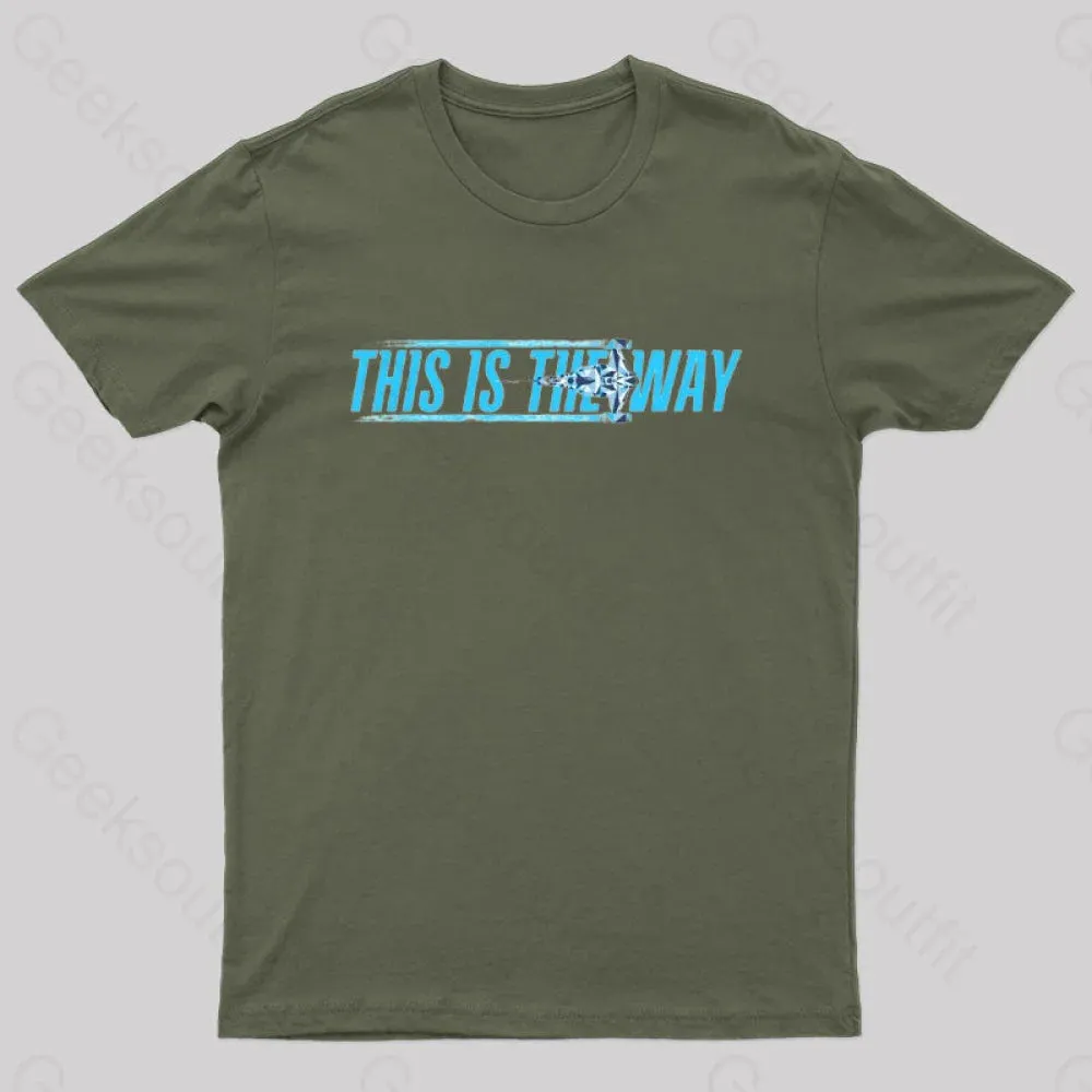 Alternative view of Way of the Starfighter Nerd T-Shirt