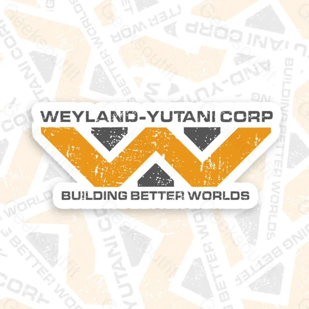 Weyland yutani Corp Geek Sticker