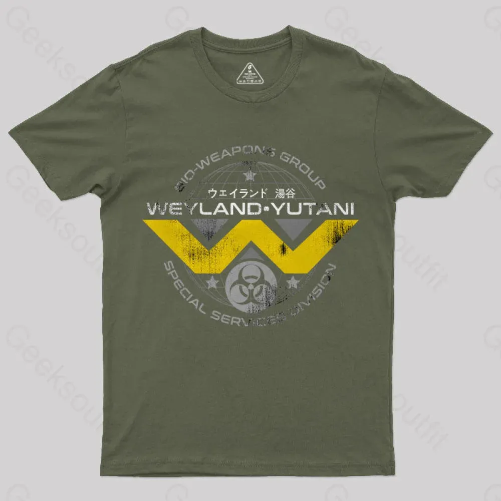 Weyland Yutani Scifi T-Shirt - Image 3