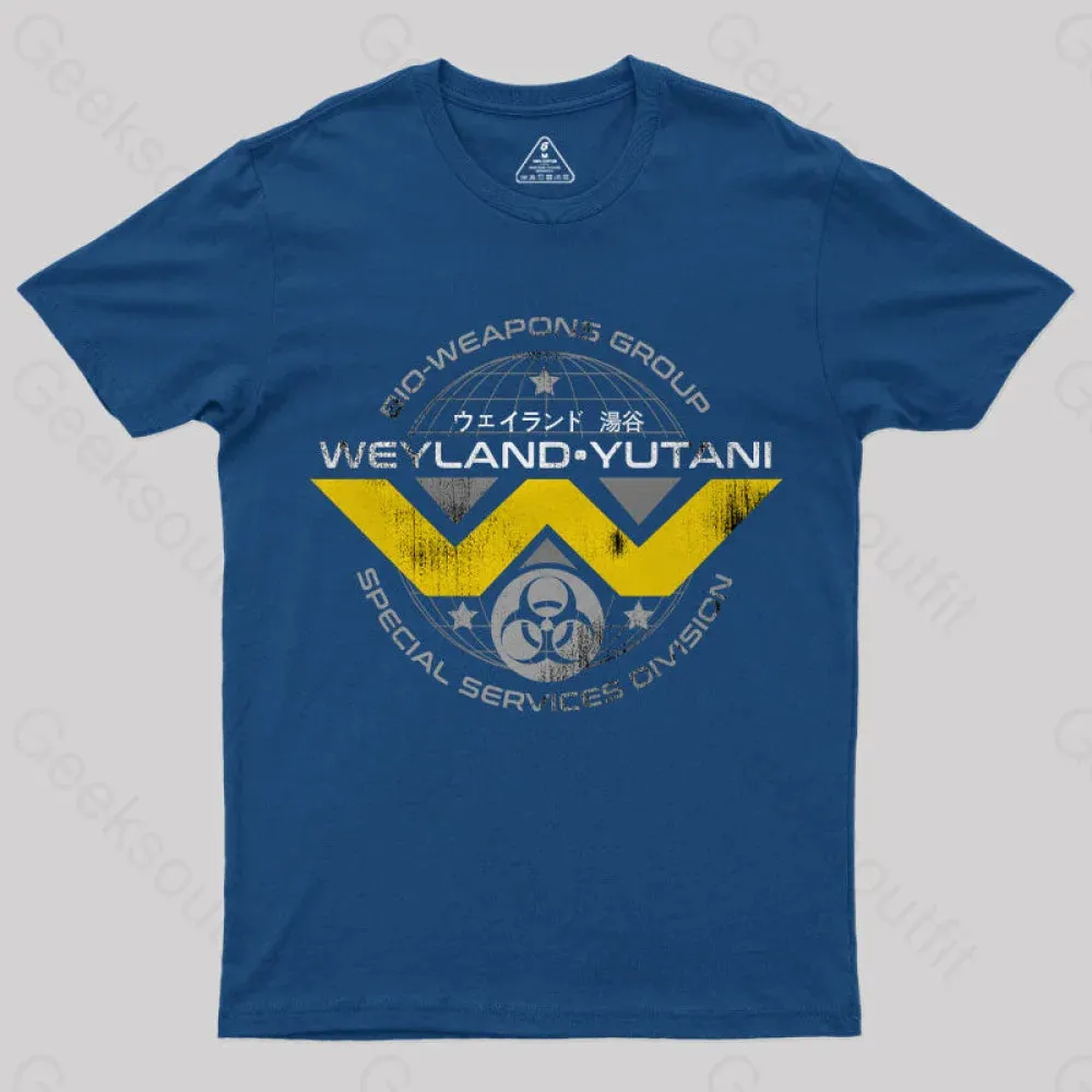 Alternative view of Weyland Yutani Scifi T-Shirt