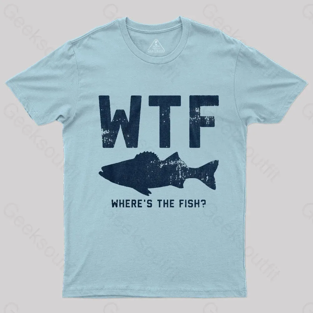 Where's The Fish Geek T-Shirt - Image 6