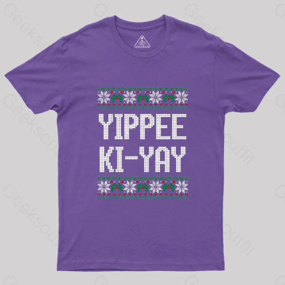 Yippee Ki-Yay Geek T-Shirt - Image 5